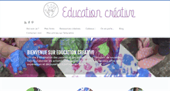 Desktop Screenshot of education-creative.com