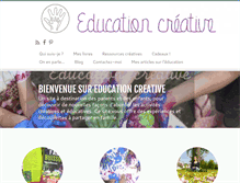 Tablet Screenshot of education-creative.com